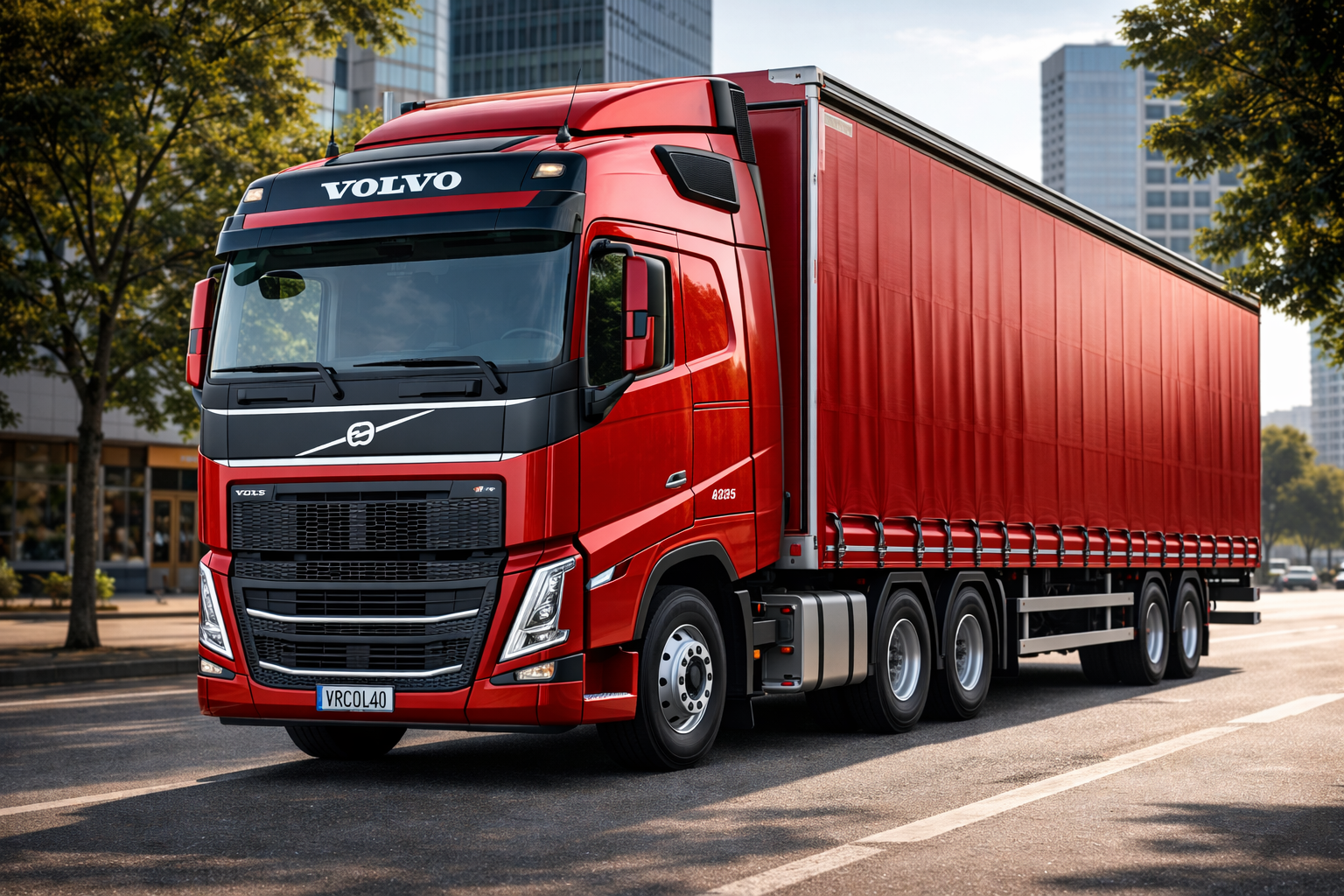 Caminhão Truck da frota Luna